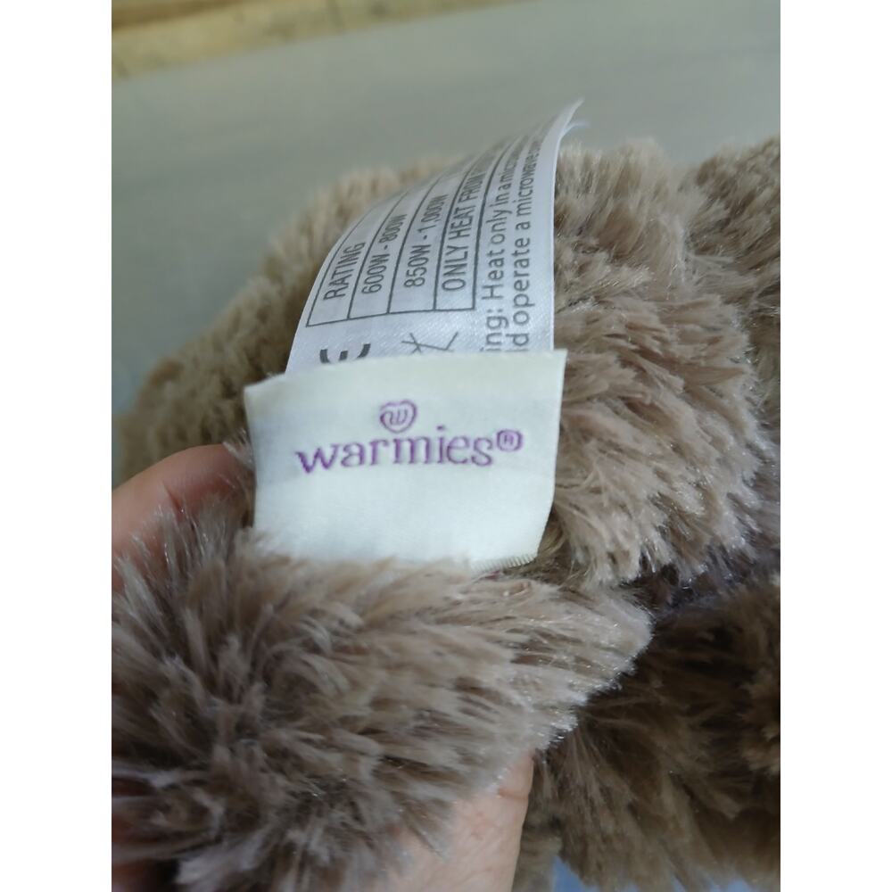 Warmies Sloth Junior Microwavable Plush, 9 inches - Picture 6 of 7